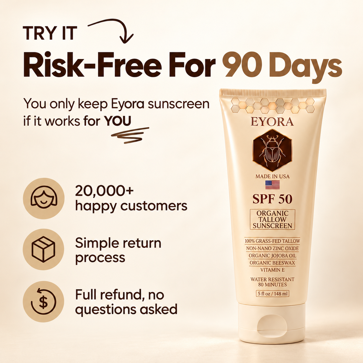 Organic Tallow Sunscreen